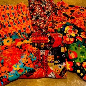 6 pair of LuLaRoe Tall/Curvy